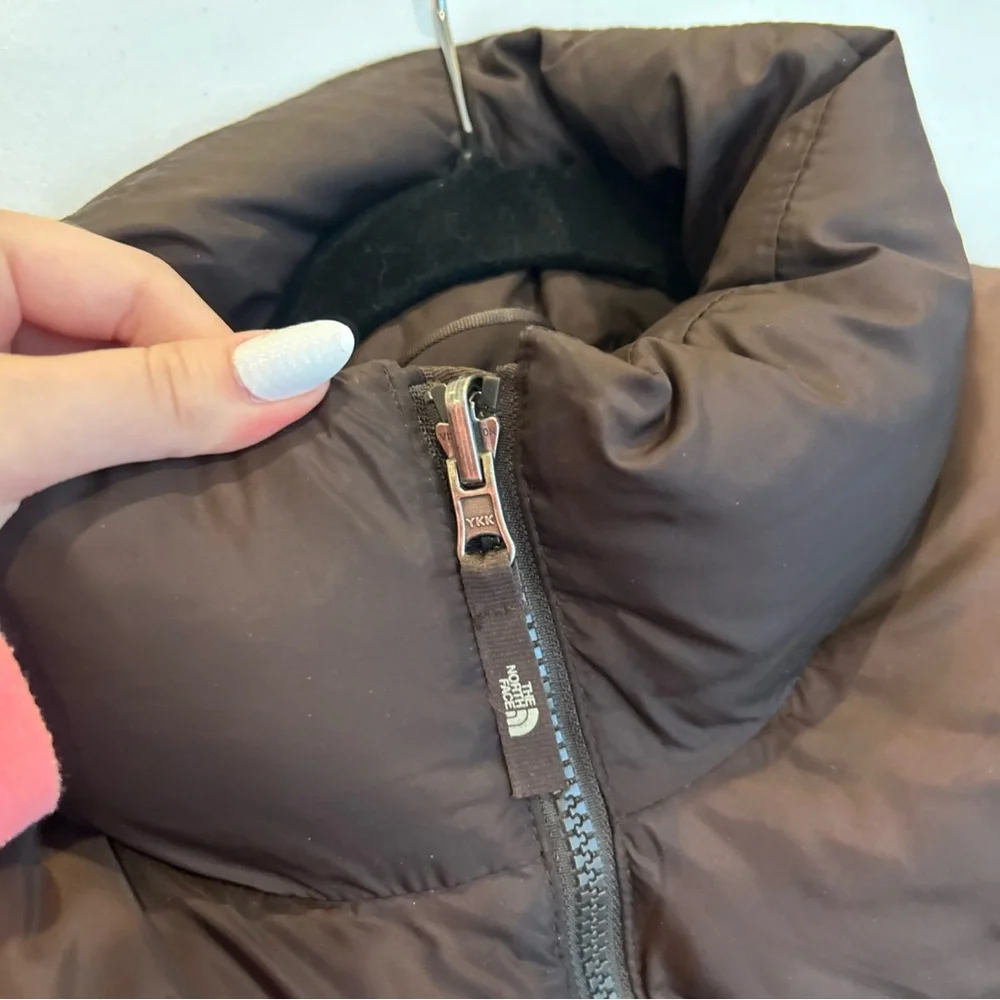 The North‎ Face Puffer Vest 700 Retro Goose Down 2010 Chocolate Brown Winter M
